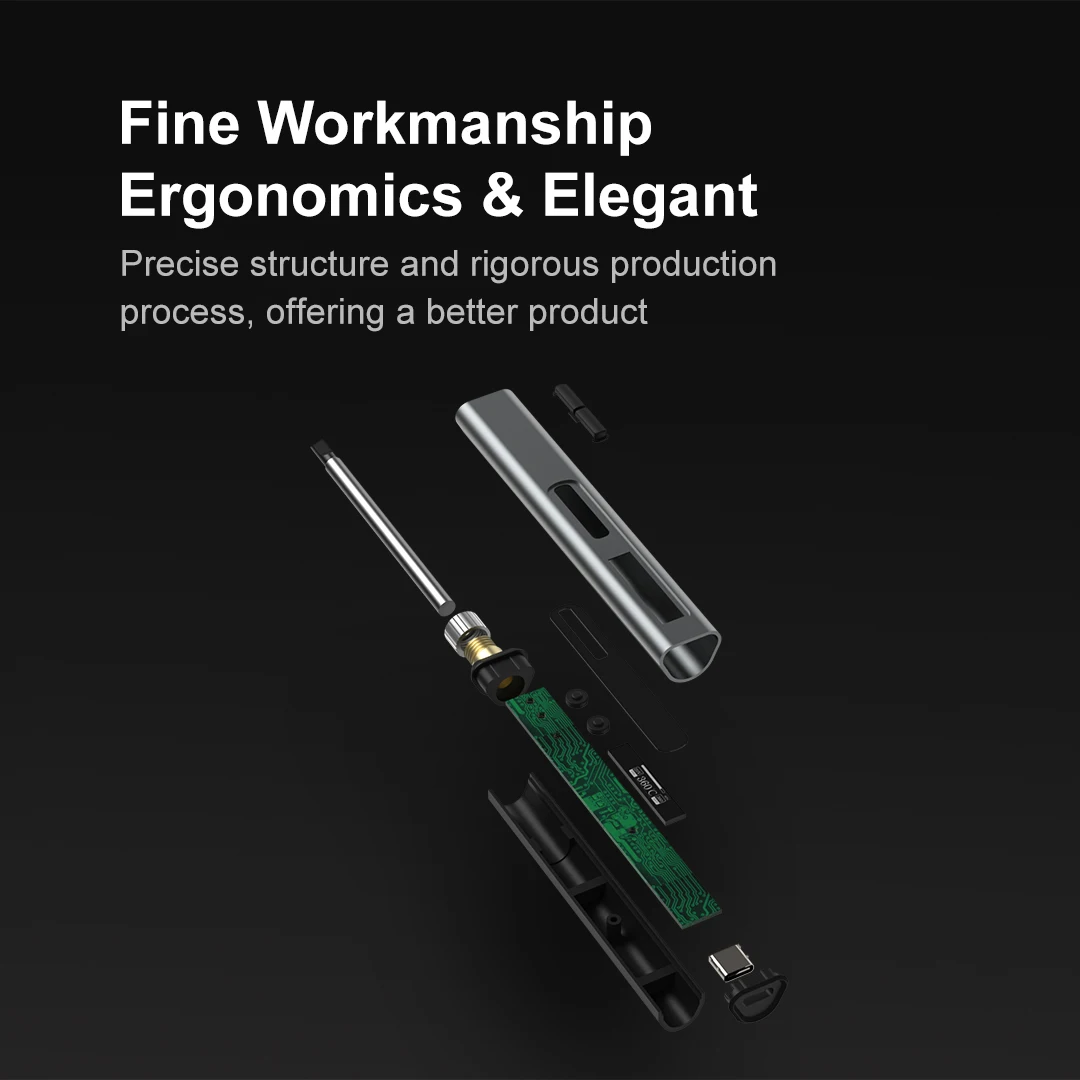 ATuMan 65W Mini Type-c Charging Soldering Iron Pen Wireless Electric Portable Soldering Iron Powered Usb Soldering Iron kit