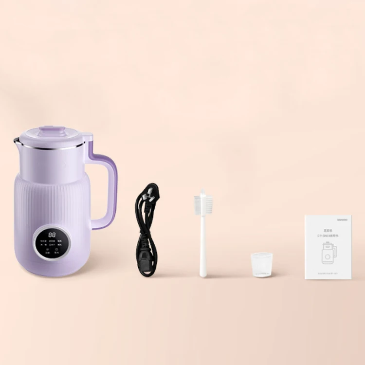 Modern style Time-saving soybean milk machines 10-blade three dimensional steel blades oat milk maker