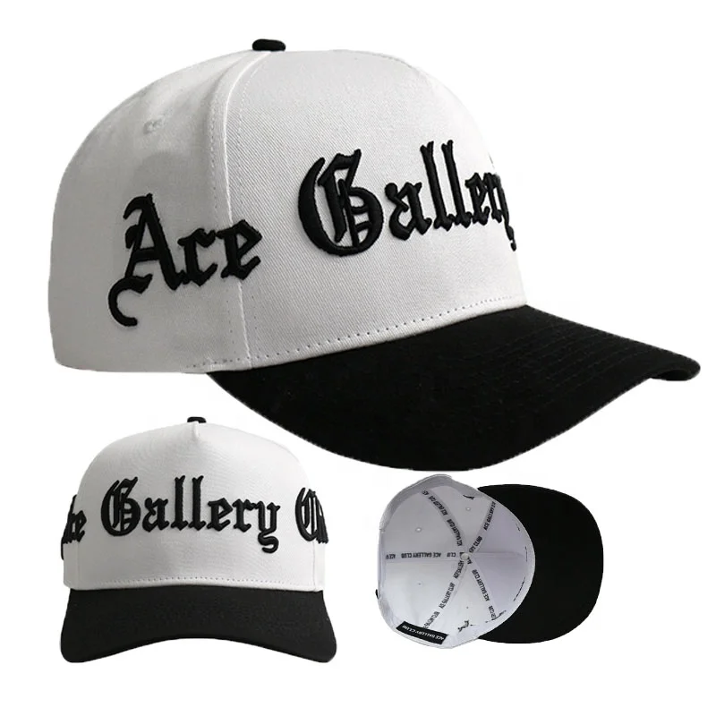 HBA54 New Design Women Men 5 Panel A Frame Unstructured Snapback Golf Hats Sports Baseball Caps Custom Logo