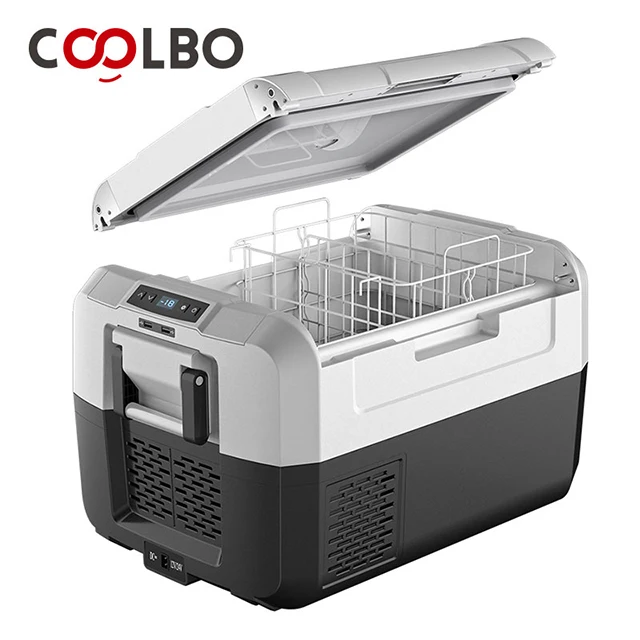 China Factory Direct DC 12v 220v Car Fridge Portable Fridge Freezer For Truck