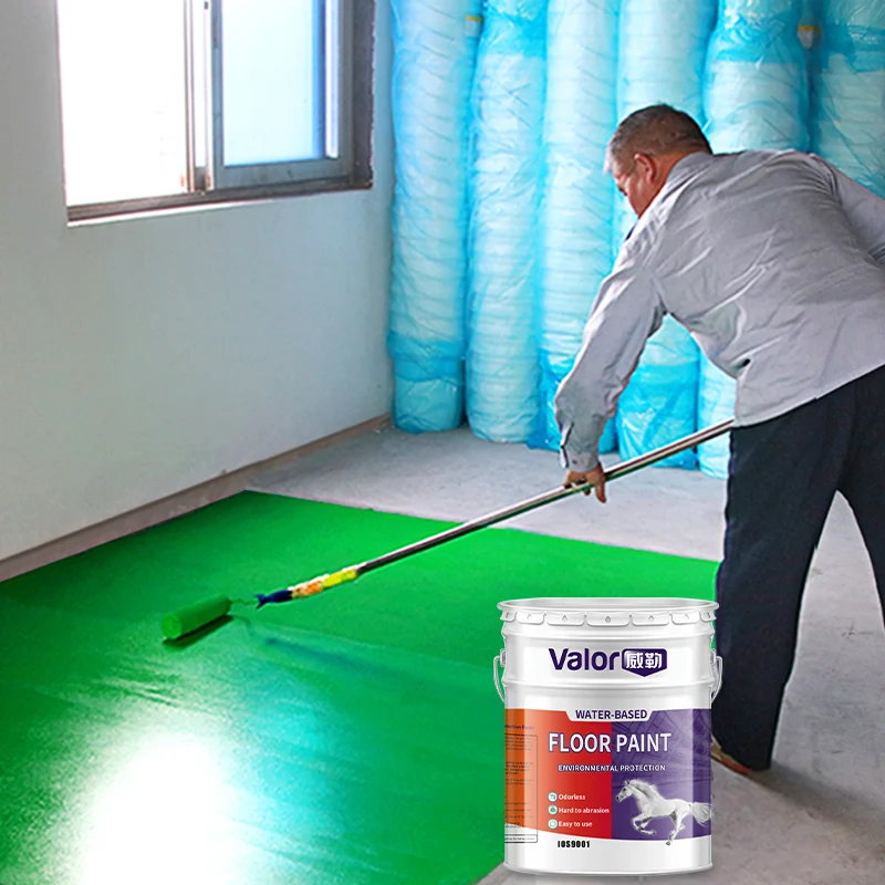 Industrial Paint Excellent Quality Epoxy Floor coating Underground garage paint Green grey Environmental