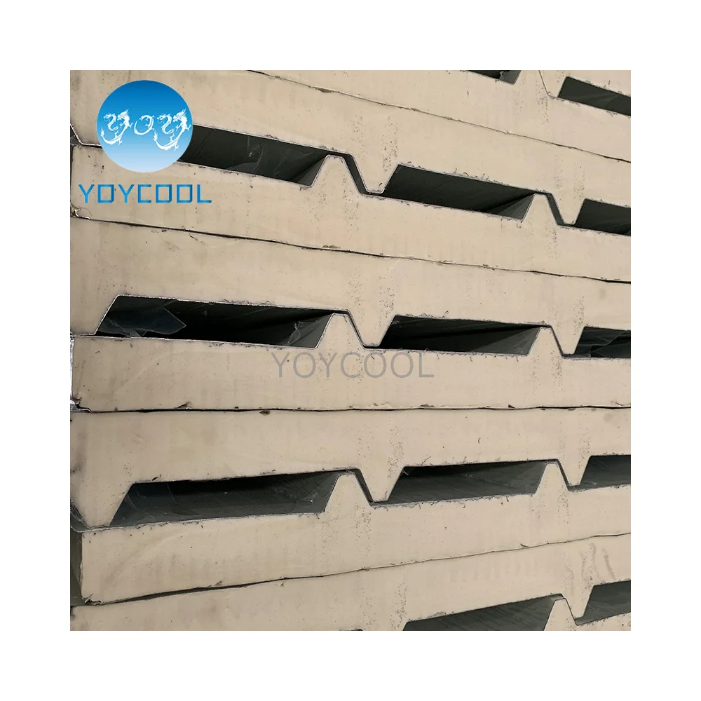 Sandwich Panel Pu Sandwich Wall Panel 20mm Thick Terracotta Roof Pu Hard Polyurethane Foam Prefab House,warehouse Metal CN;ZHE