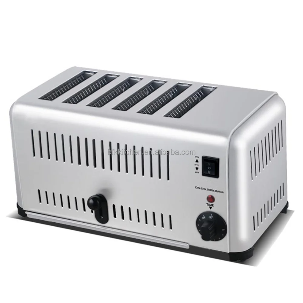 6 Slice Home Bread Manual Toaster
