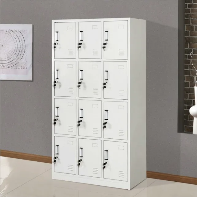 Horizontal metal lockers lockers metal steel key lock lockers metal steel 12 doors armadietto in acciaio