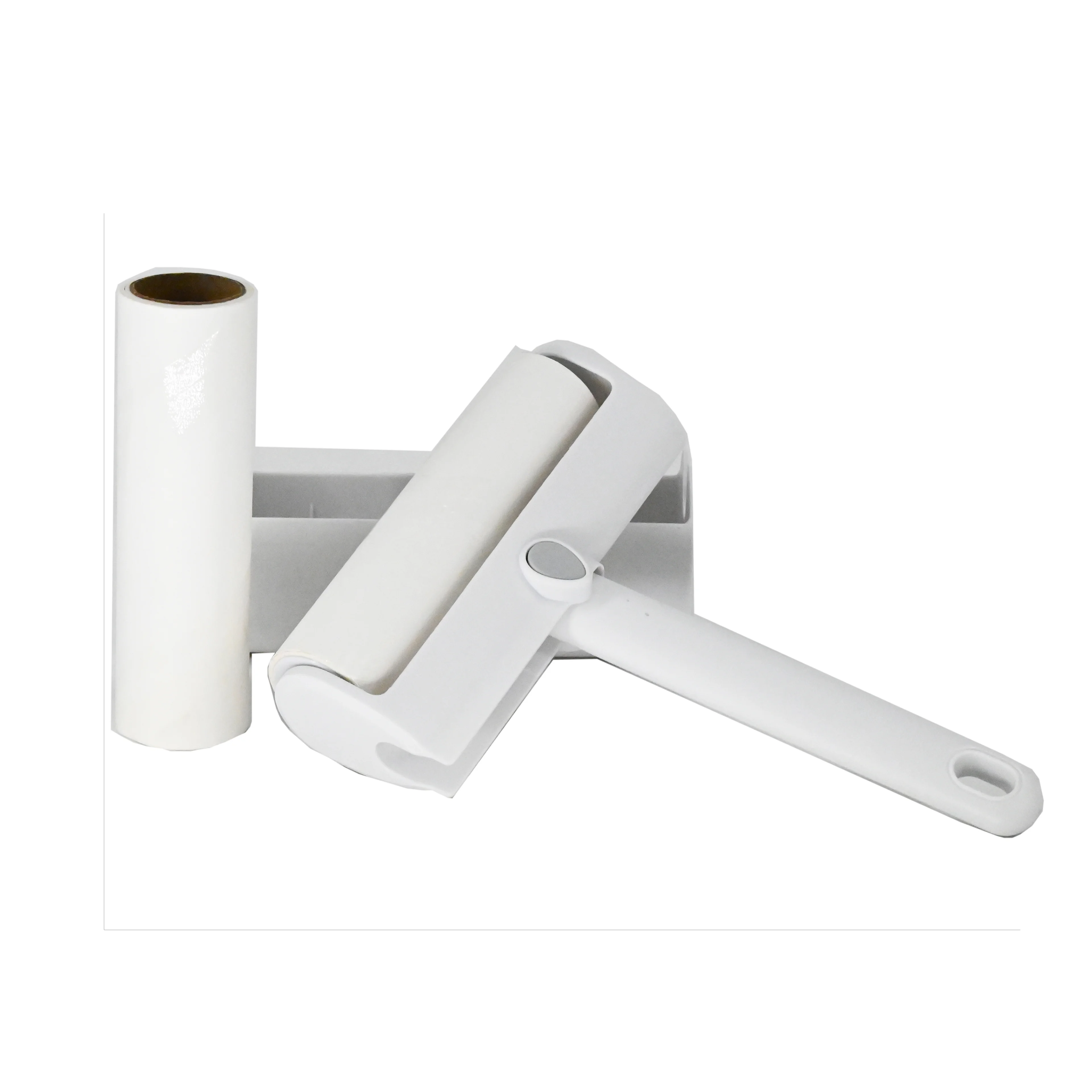 New design Lint Roller with Folding handle  portable electrostatic hair clothes remover brush household sofa floor suction