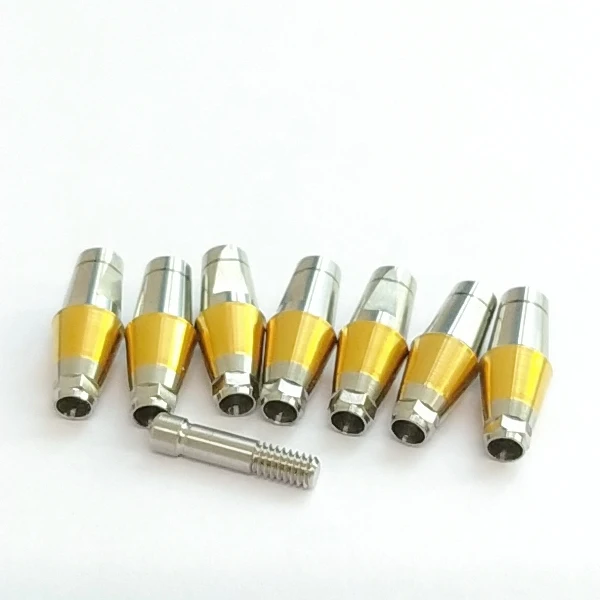 
dental titanium abutment,compatible with superline system,titanizing abutment 
