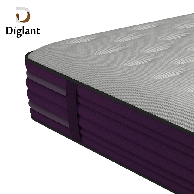D66 Diglant spain sleep well king size box coil super cheap spring memory foam sponge 180x200 mattress wholesale