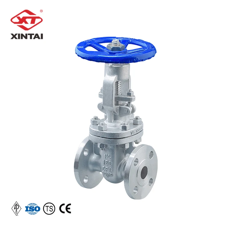 
Water Oil Gas 150LB 1-1/2 Inch DN40 CF8 Stainless Steel API 6D Gate Valve, Wedge Gate Valve Price 