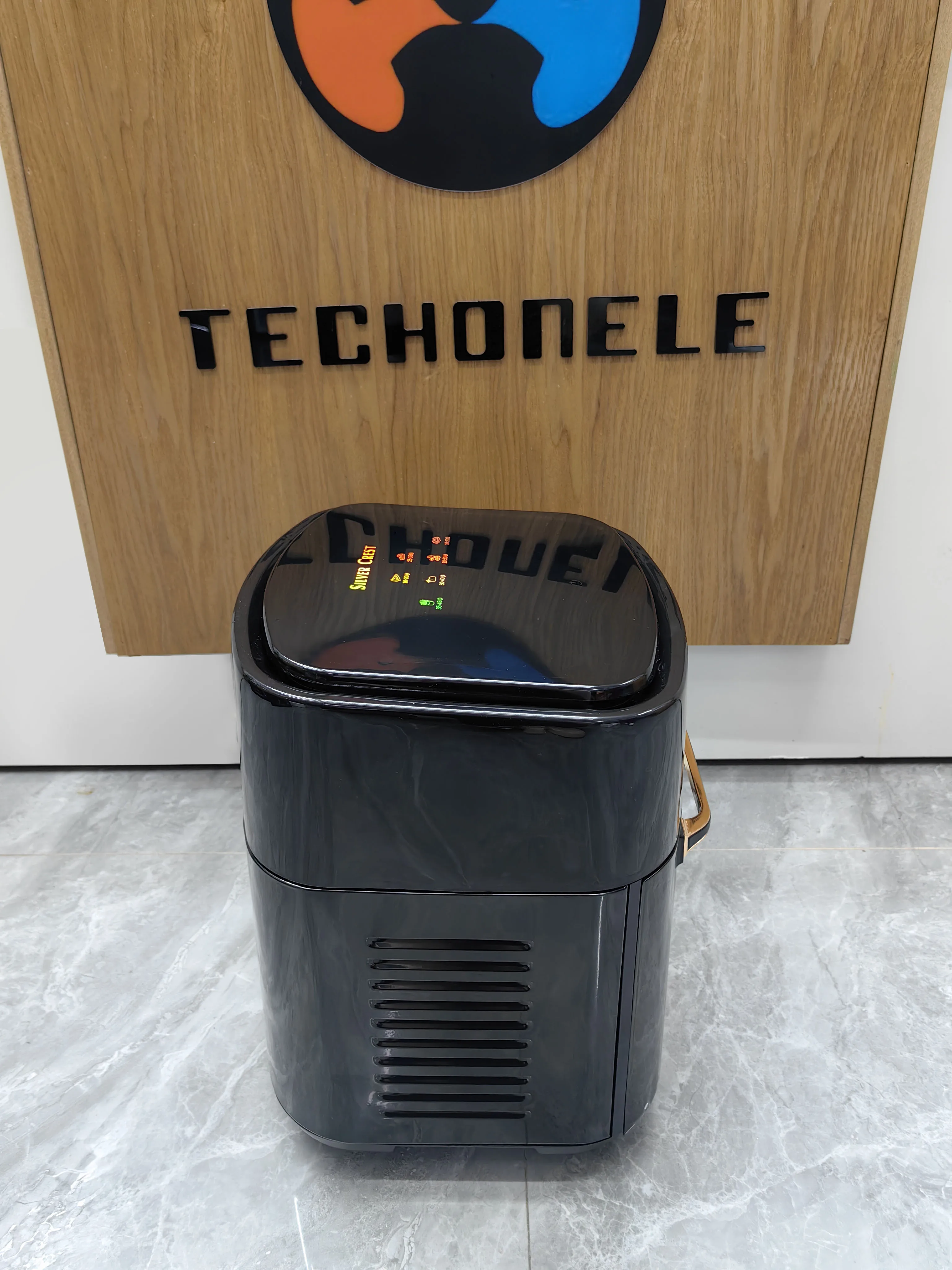 2024 Smart Air Fryer 15L Electric round Deep Fryer Stainless Steel Multi Oil & Free Air Factory Supply for Household Hotel Use