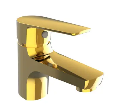 Hotel engineering platform basin zinc alloy cold and hot