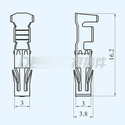 Восьмиугольный клеммный динамик, клемма высокого качества из фосфорной бронзы