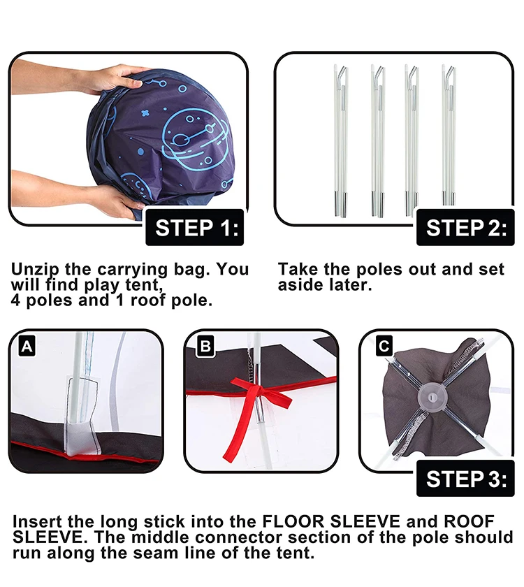 Белый ракетный домик и туннель для детей, всплывающие детские игрушки для ползания, игровой домик-палатка