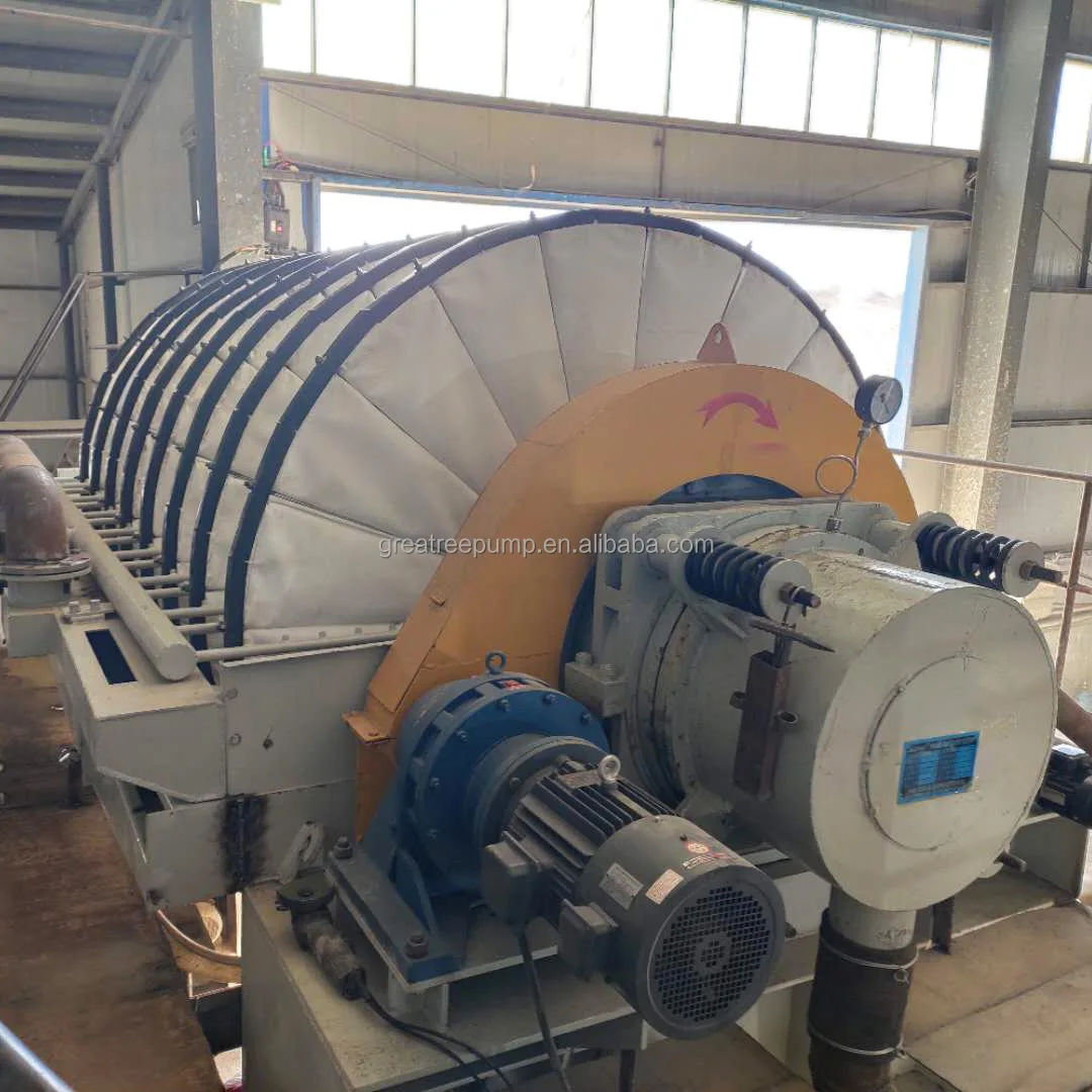 Mineral dewatering/ceramic filter/solid-liquid separator/mud separation