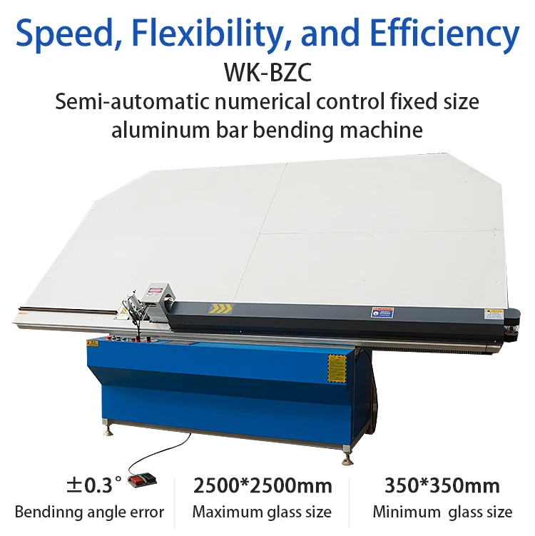 WEIKE CNC 2024 новый дизайн алюминиевая автоматическая прокладка бар гибочная машина для изоляционного стекла