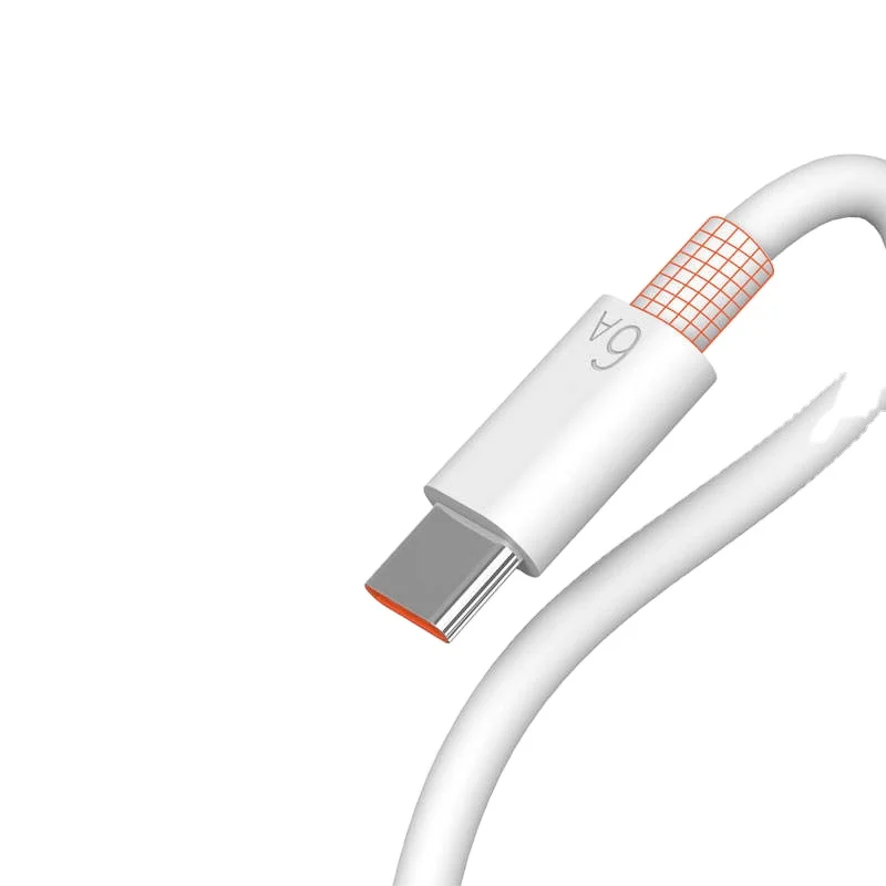 High Quality 6a Super Fast Charger Usb Data Cable Fast Charging Type C Cable High Speed Quick Charge Cable For Huawei Mate 40 Sa