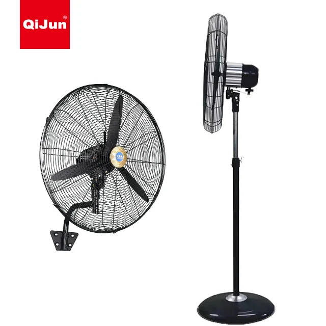 Congo Columbia Dubai   20 24 26 30 Inch  Metal Industrial Pedestal Stand Fan with Double ball bearing