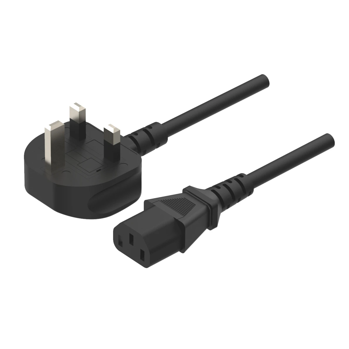 Computer TV Monitor Printer PS4 250V 10A Power Cable 3 Pin Extension Electric Lead Cord IEC C13 Supply Uk Power Cord
