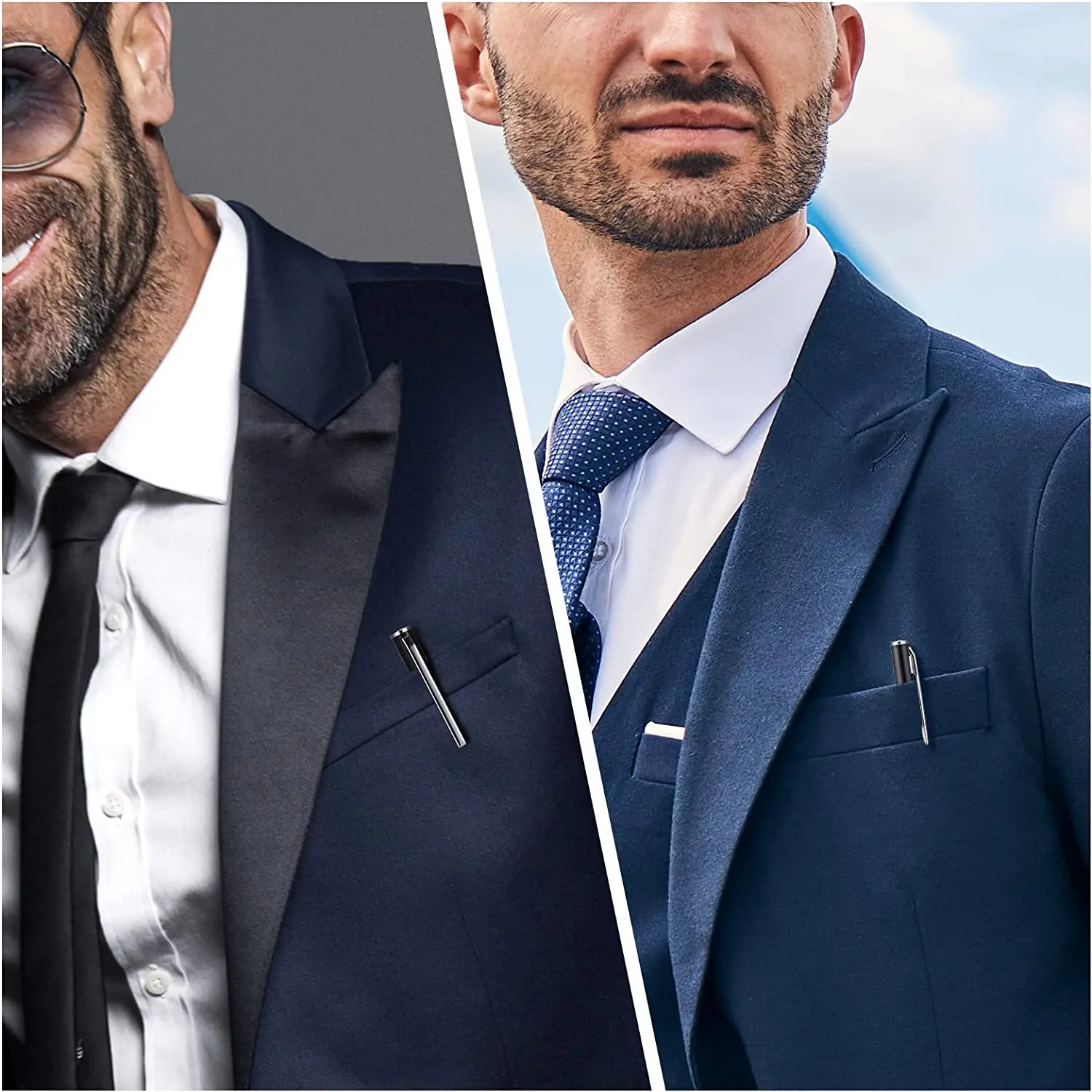 Mini Metal Pens Rotatable Miniature Pen Small Pocket Size Pens Signature