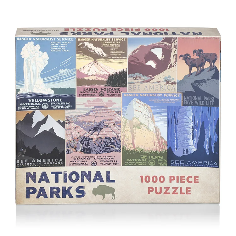 Оптовая продажа, Детский пазл на заказ, 1000 штук