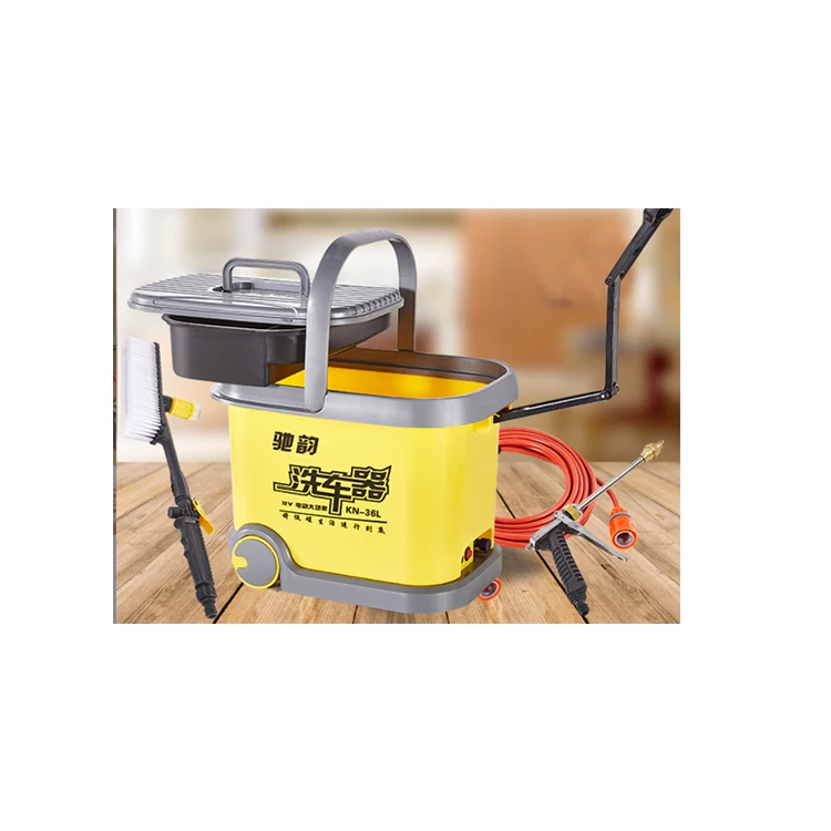 Портативный ручной инструмент, автоматическая уличная Автомойка 12 В или набор инструментов для очистки автомобиля 36 л