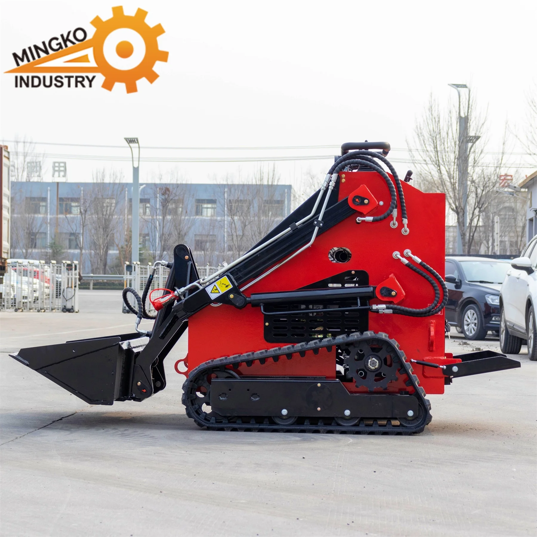 Hot Sale MK380 Skid Steer Loader Mini 900kg With  Engine for Sale