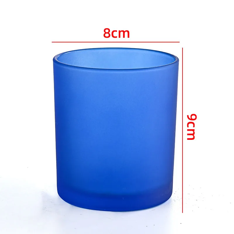 Hot sale productsWholesale Luxury glass Candle Jar household Scented Glass Aromatherapy candle
