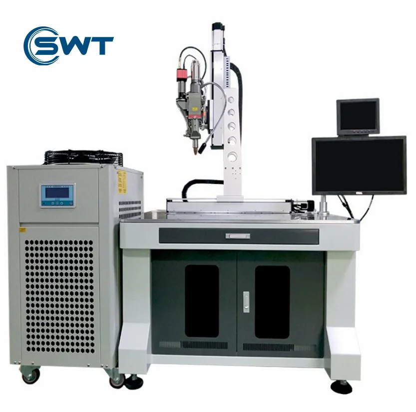Fiber li ion 4Axis 6Axis 1500W 2000W 3000W platform automatic laser welding station machine for battery lithium battery pack