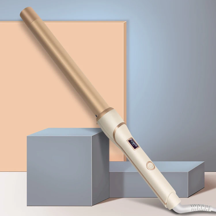 PTC Electric Curling Iron Portable Ceramic Rotating Hair Wave Curler Professional Curling Iron Wand