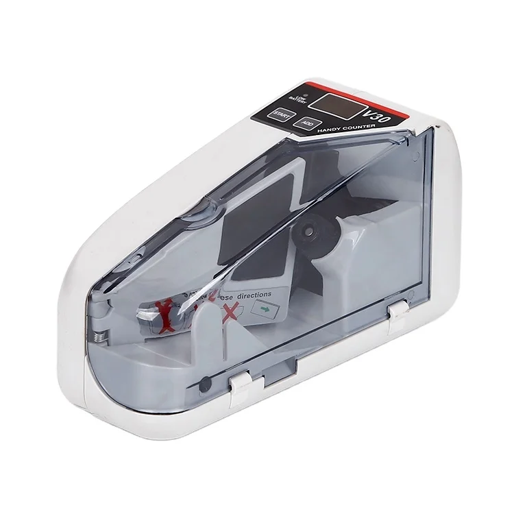 Portable Mini Money Counter Suitable for Multi-Currency Bill Counter Handy Currency Counter for Small Business Cash Counting