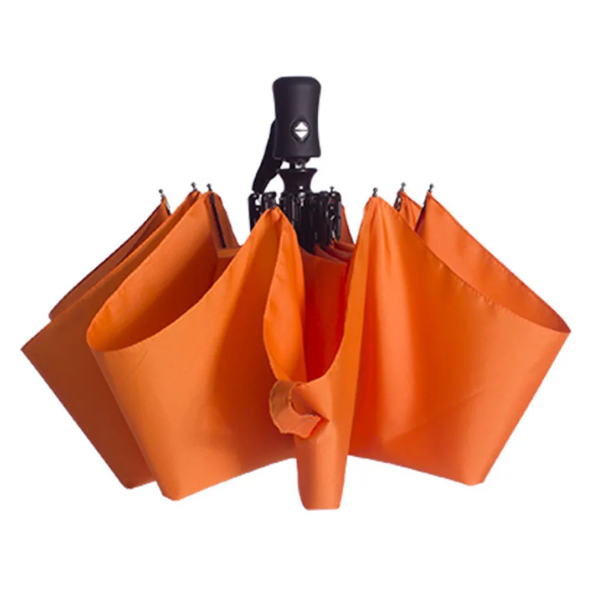 Fully Automatic Umbrella 3 Fold Auto Open Auto Close Foldable Umbrella
