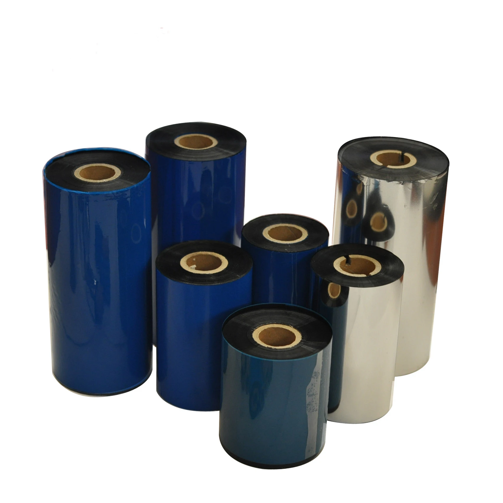 AEBO Factory S22 premium compatible zebra TTR thermal transfer barcode ribbon wax resin 90mm*450m