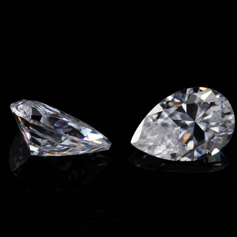 IGI certificate CVD/HPHT 1CT-3CT DEF color VVS/VS clarify pear cut lab grown diamonds loose diamonds lab cultivated diamonds