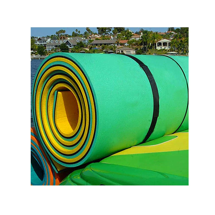 18 футов x 6 футов, плавающий коврик для воды, плавающий коврик, плавающий коврик для воды, фабрика Oem, прочный плавающий коврик для озера, пенопластовый водный коврик