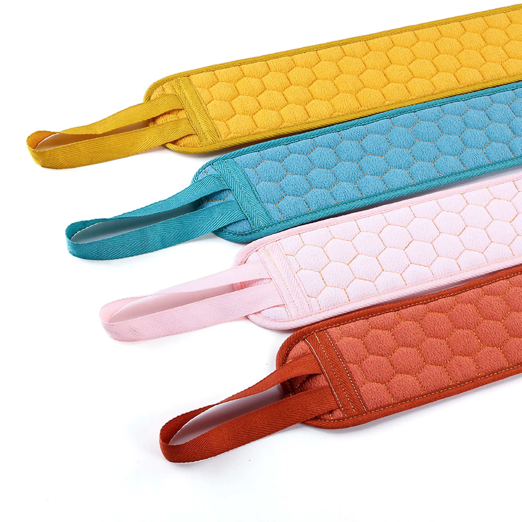 Factory Wholesale Body Deep Cleaning Dead Skin Remover Shower Loofah Ball Bath Exfoliating Scrubbers Mitt Belt Gloves