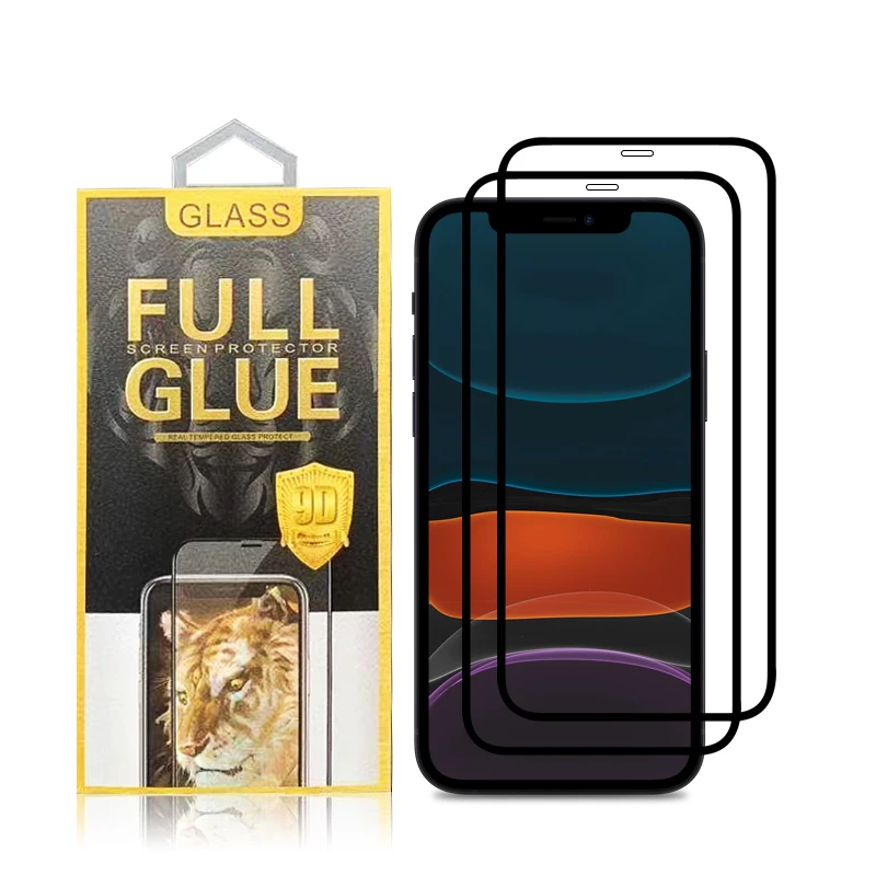mobile phone screen guard protective film 2.5d full glue tempered glass for iPhone 13 Pro 13 Pro Max 13 Mini
