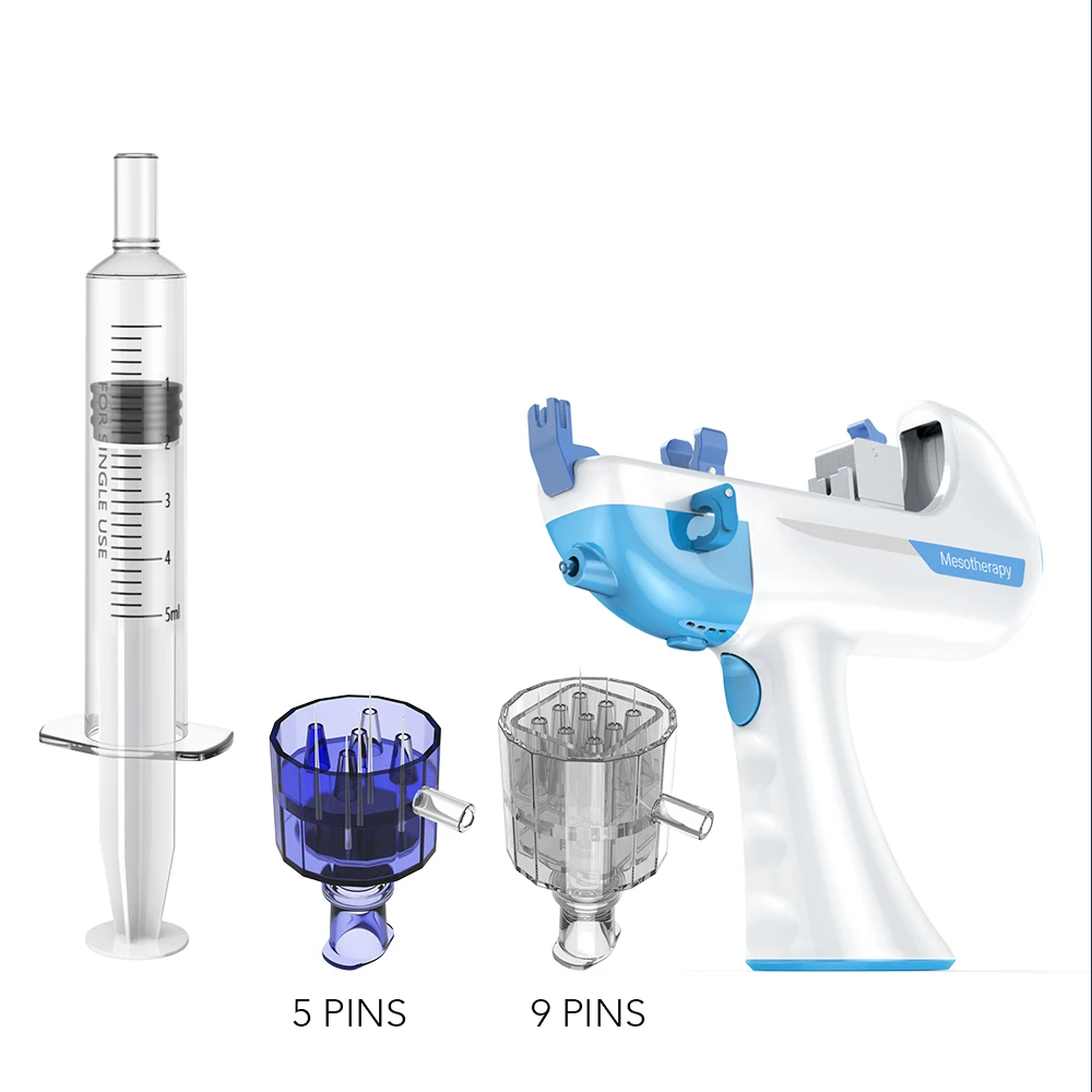 Portable Meso Gun Needle Injector Made In Korea Microneedle Mesotherapy Gun Meso Injection Gun Vacuum Nutrient Leading-In