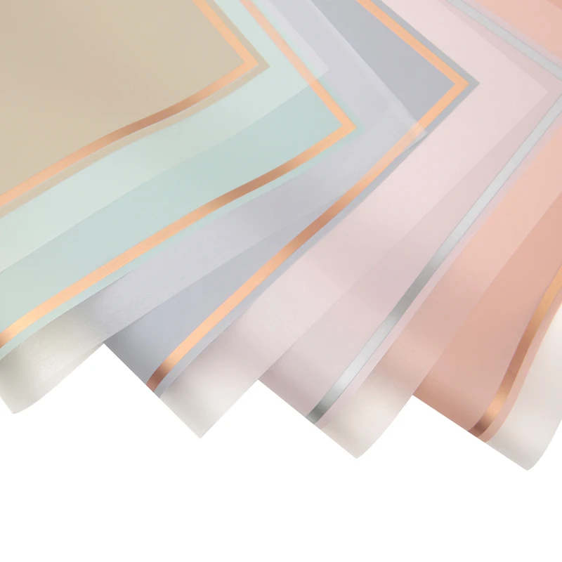 Wholesale Colorful Arts Crafts Gift Wrap Wrapping Paper for matte flower packing paper