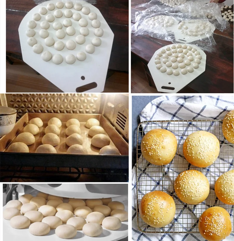 Cake Shop Use Paste Dividing Round Balls Making Pizza Dough Rolling Machine
