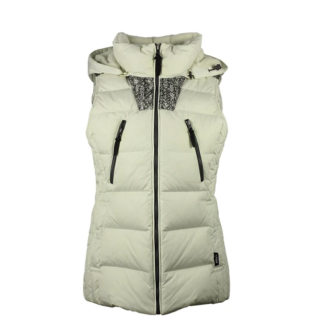 Улучшенная производительность подходит для жилета на пуху женские двусторонние пуховые Жилеты женщин