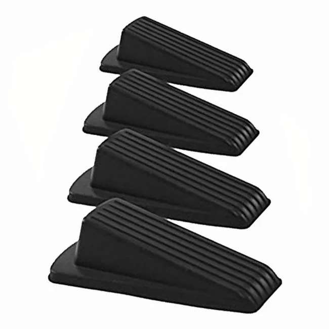 Non-skid Silicone Rubber Door Stop Rubber Door Wedge Wall Mount Door Stop