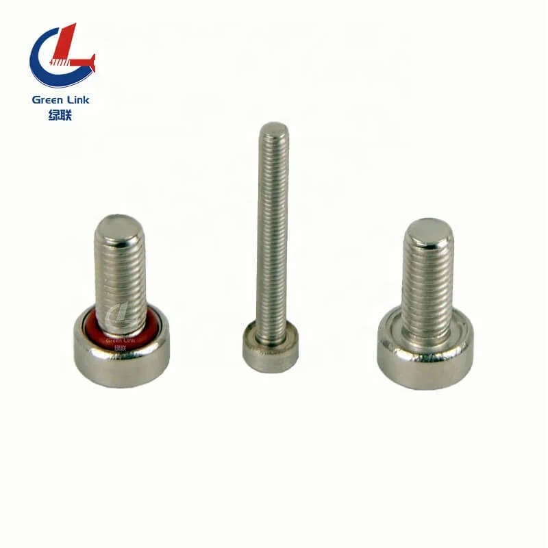 Stainless Steel Sealing Screw With Rubber Ring Ss304 Ss316 Button Head Sealing Screw