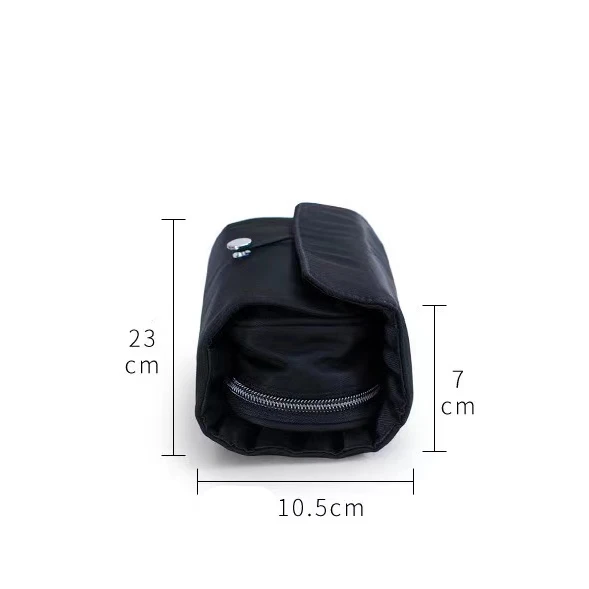 Portable Makeup Brush Organizer Bag For Travel Cosmetic Makeup Brush Roll Up Case Pouch Bag