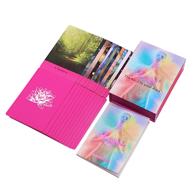 Print Oracle Self Love Affirmation Spiritual Cards Tarot Deck 78 Custom Tarot Cards With Meaning On The Card