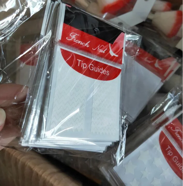 Manicure French Smile Striping Line Tape Tip Guides Pedicure DIY Nail Art Stickers For UV Gel Decal