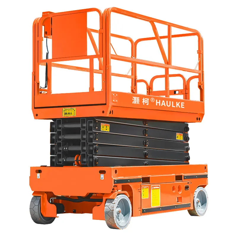 12m Self Propelled Hydraulic Lift Table Electric Scissor Lift Platform