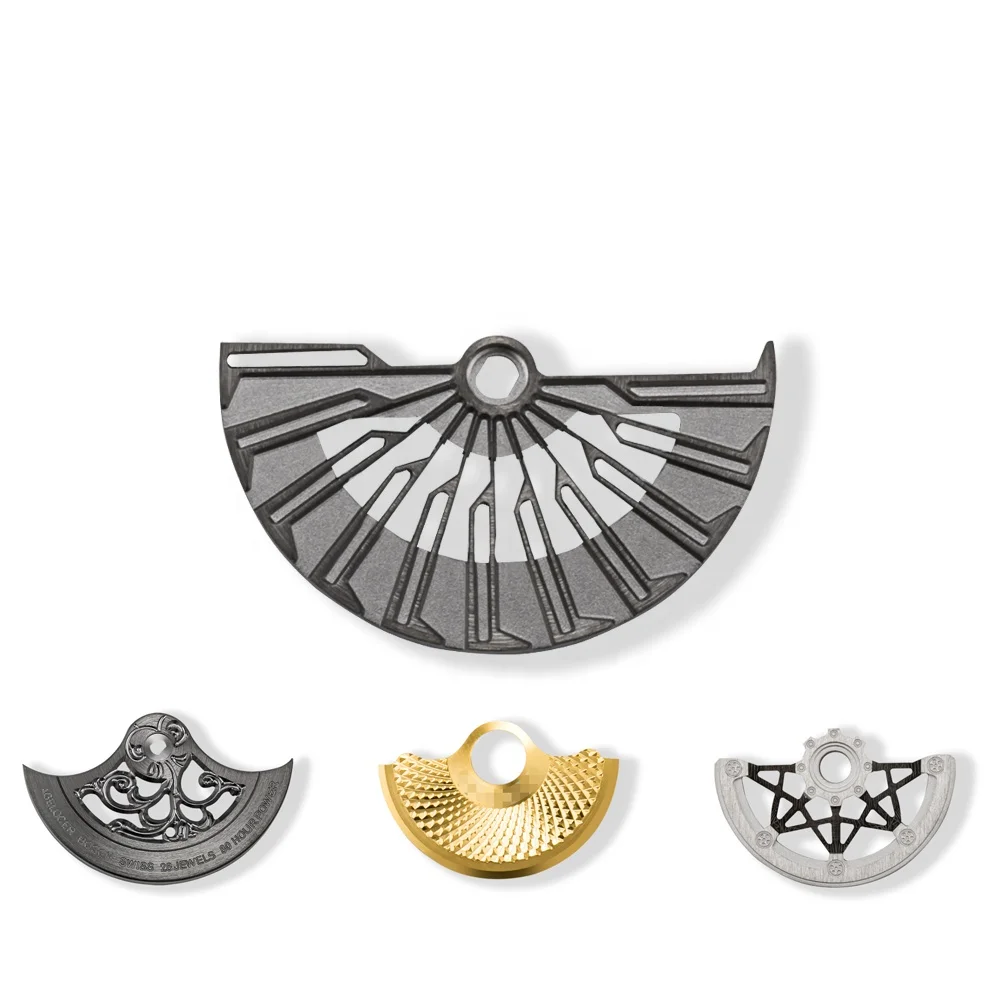 Factory Wholesale High Quality Watch Accessories Movement Rotor  For SW200 Mechanical Movement