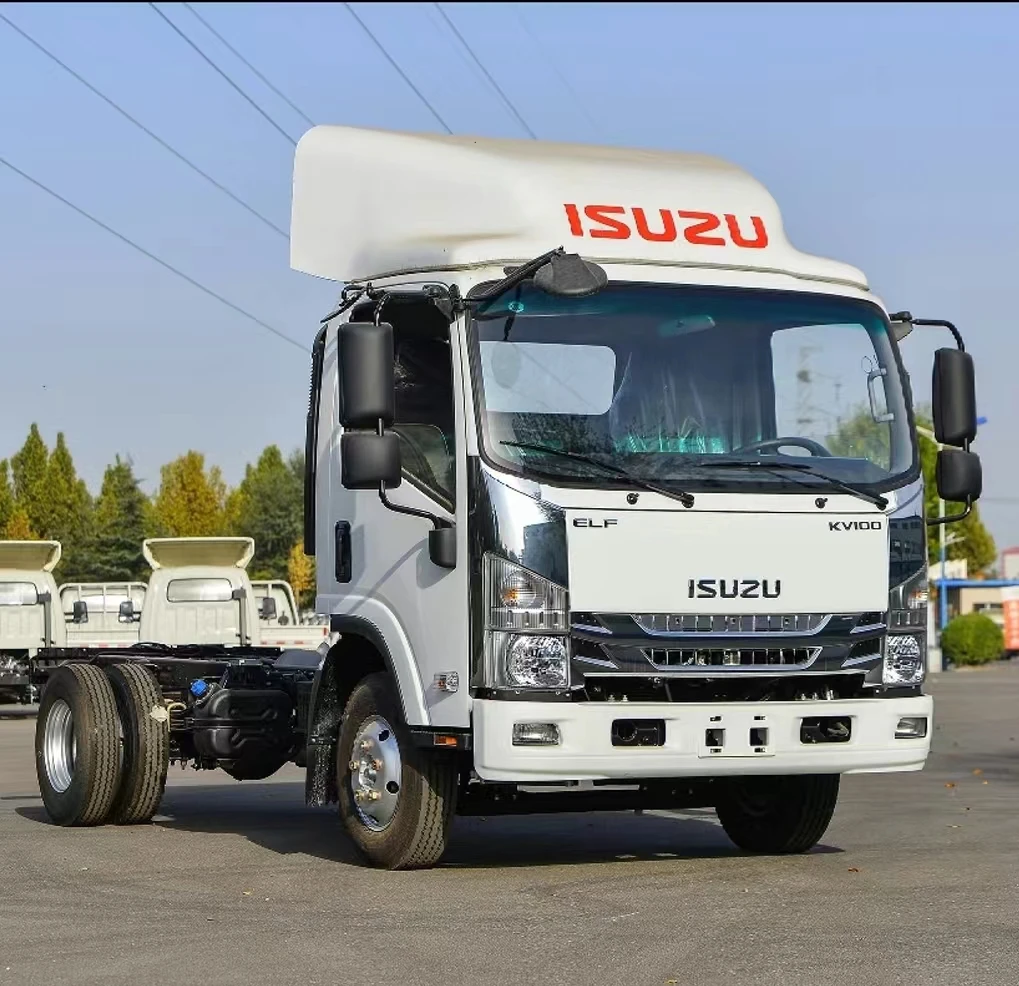 Isuzu elf NKR 4 тонны Овощной транспорт грузовик