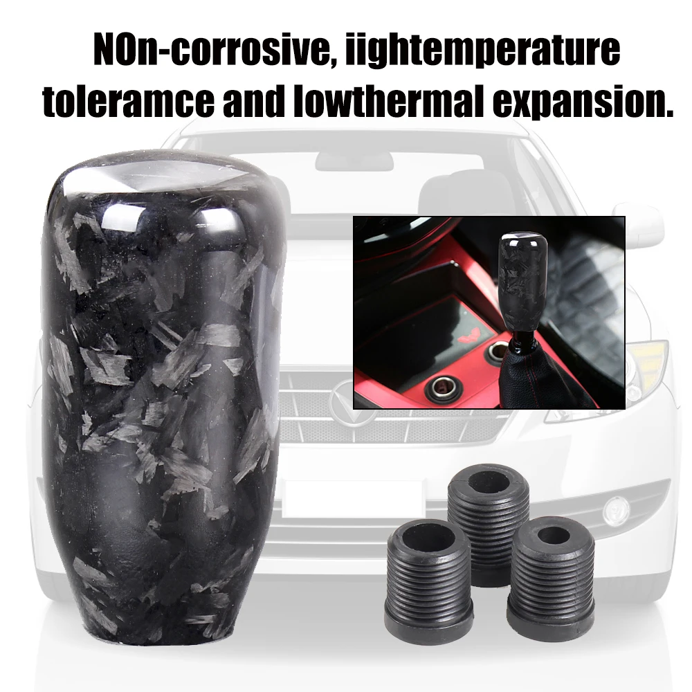  RASTP Forged Carbon Fiber Universal Manual Automatic Transmission Car racing Shifter Lever Gear Shift