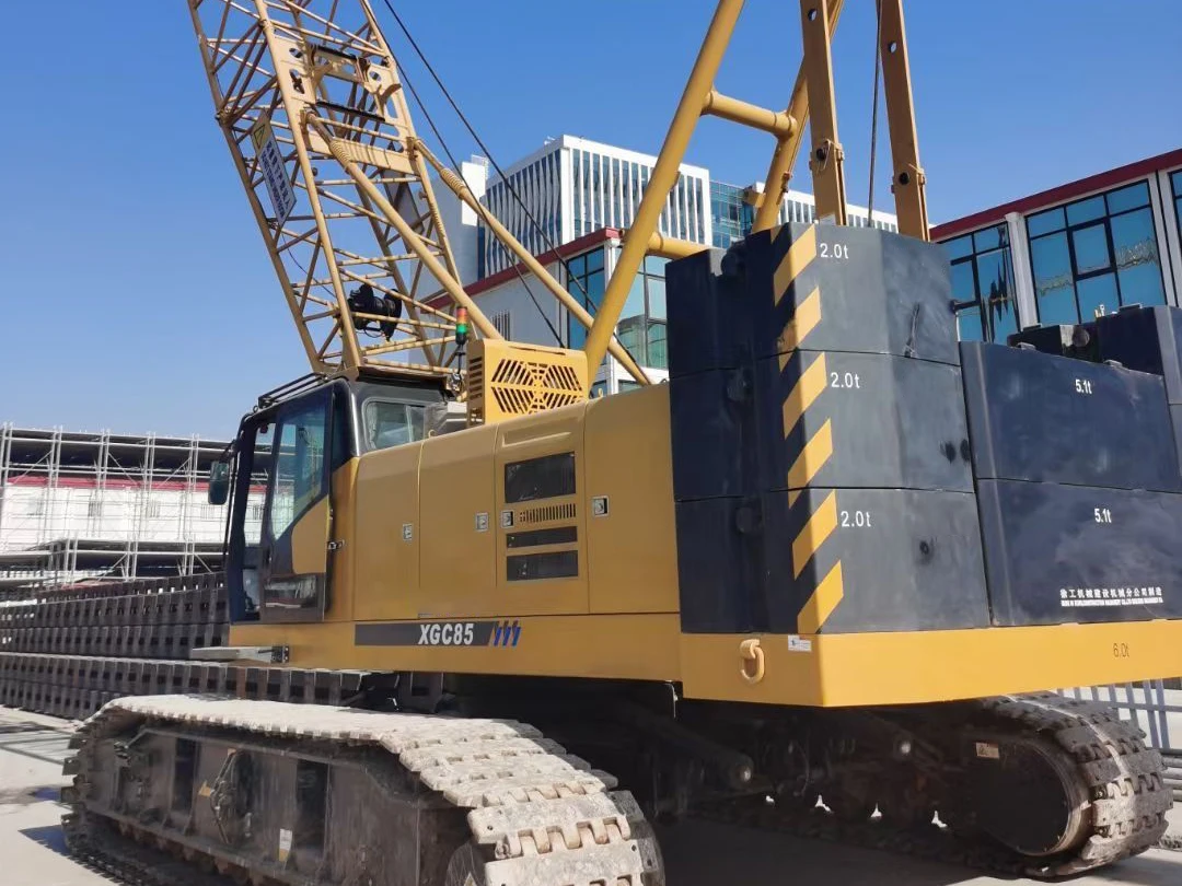 Китайский высококачественный гусеничный кран 85t по Заводской Цене XGC85