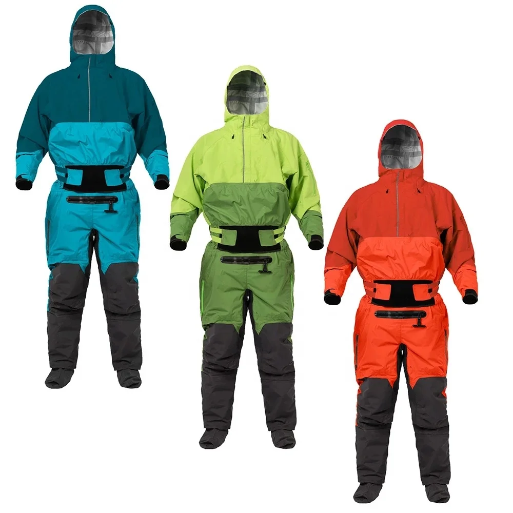 Для взрослых рафтинг Дайвинг drysuit Каякинг сухой костюм для мужчин неопреновый капюшон